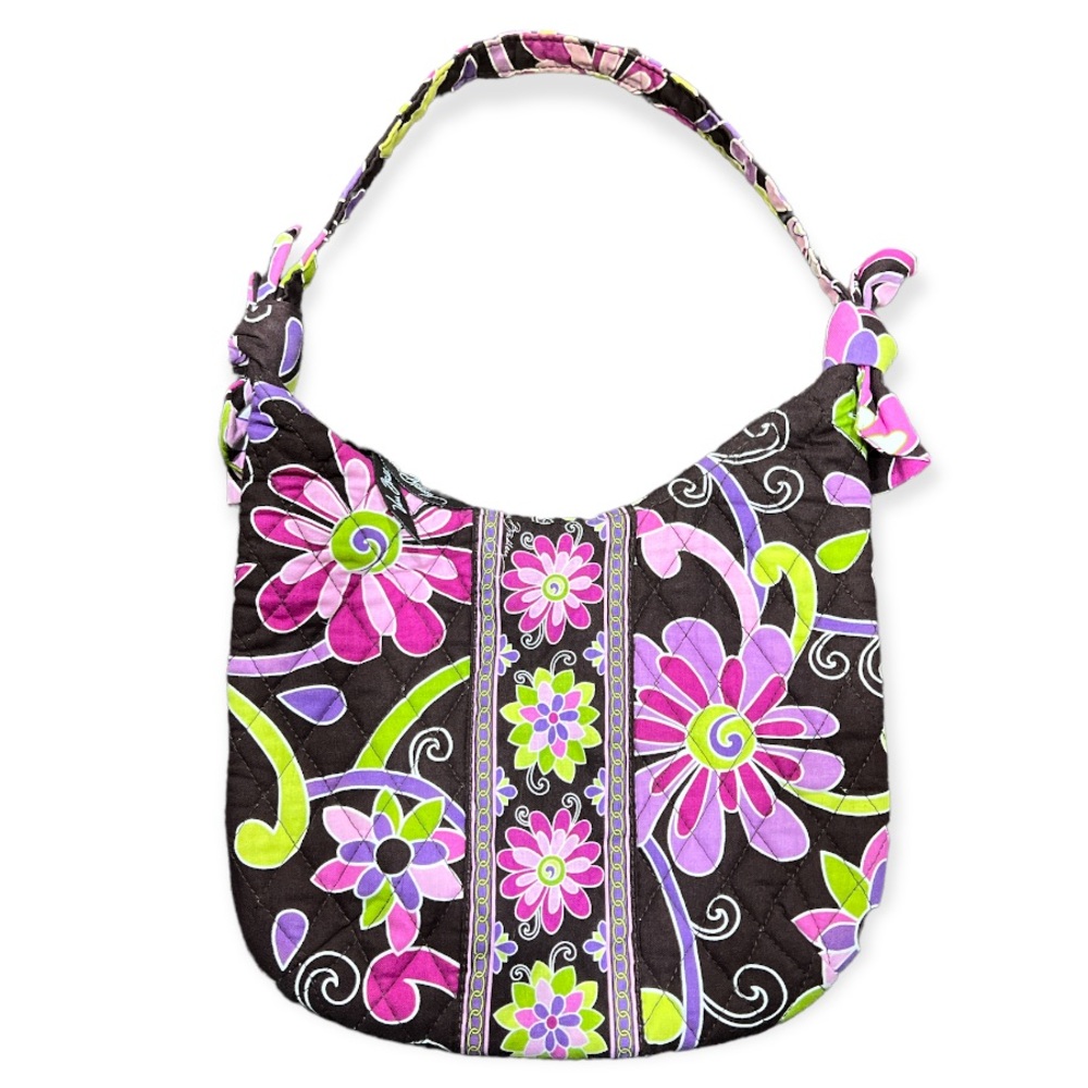 VERA BRADLEY | Purple Floral Paisley Small Shoulder Bag